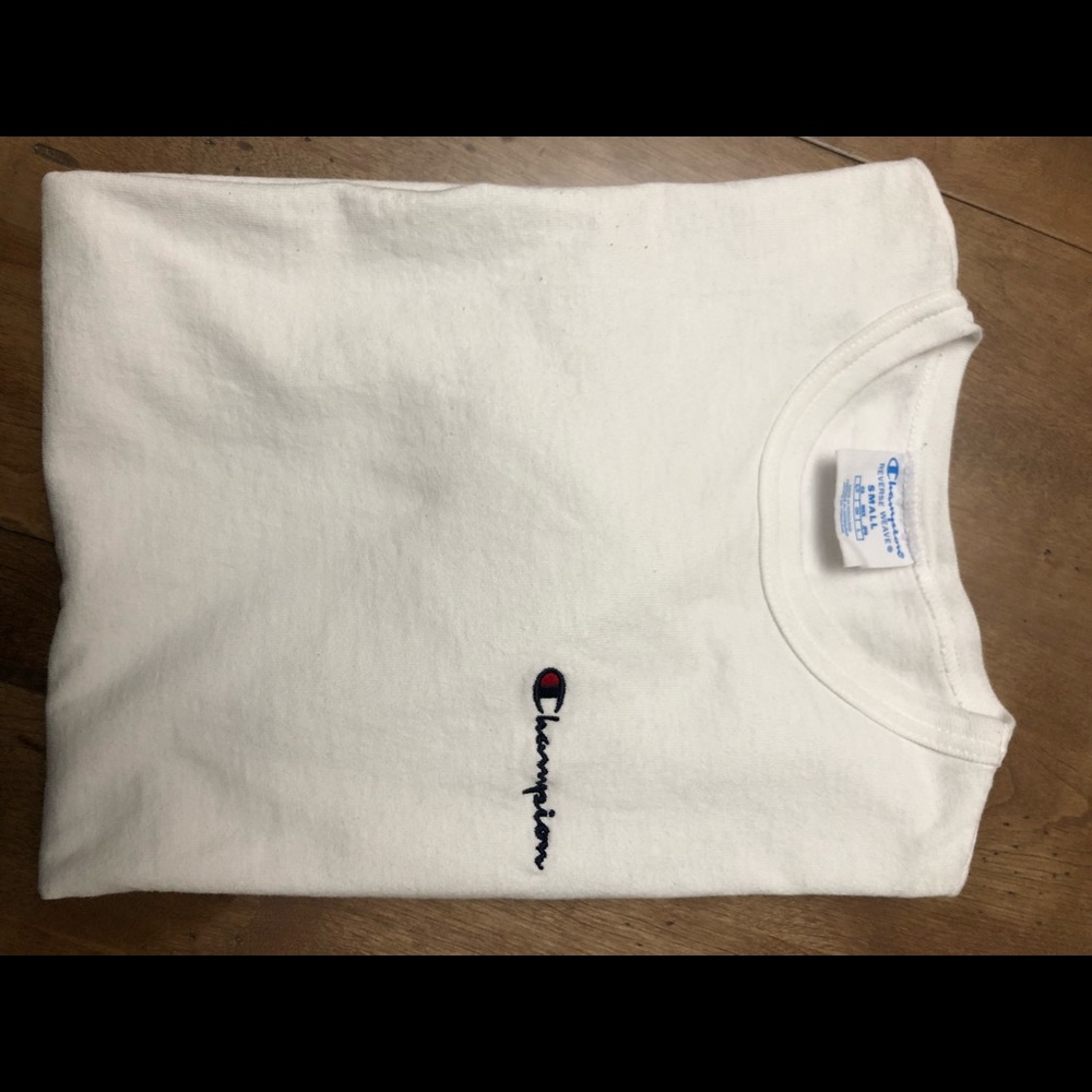 Champion White T-Shirt